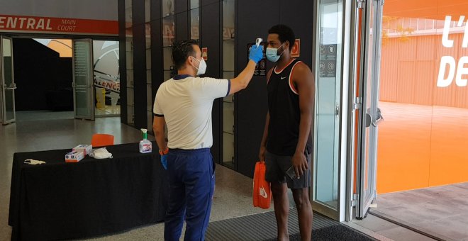 Jugadores Valencia Basket vuelven a los entrenamientos