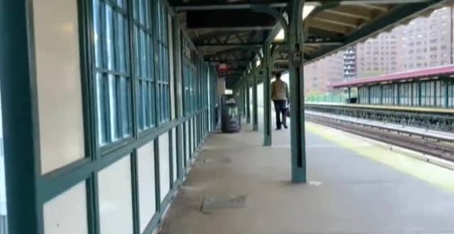 El metro de Nueva York cierra por primera vez en su historia para trabajos de desinfección