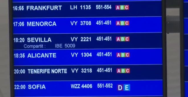 Los aeropuertos españoles se preparan para la vuelta a la "nueva normalidad"