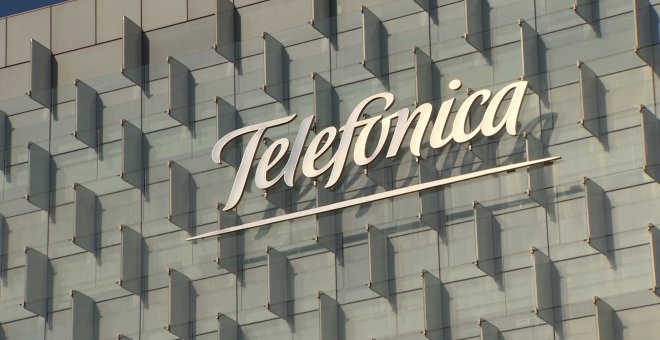 Telefónica gana un 56,2% menos en el primer trimestre