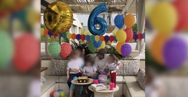 Pilar Rubio y Sergio Ramos celebran el cumpleaños del pequeño Sergio