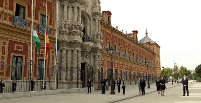 Andalucía invita a instituciones a sumarse al duelo oficial por víctimas del Covid-19