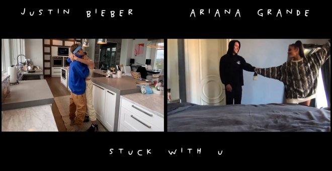 Ariana Grande y Justin Bieber lanzan "Stuck with U", una balada con fines benéficos