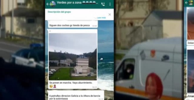 La Guardia Civil ha multado a 18 participantes de un grupo de whatapp por compartir la ubicación de los controles de movilidad