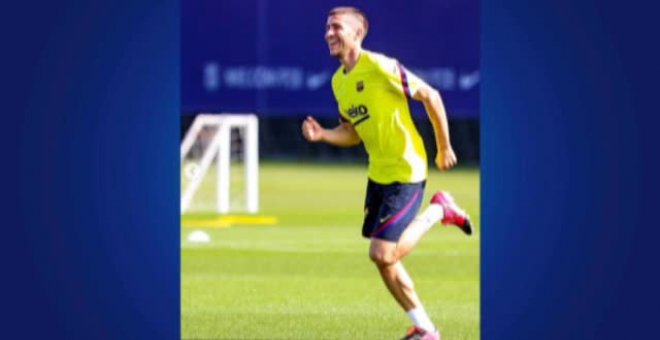 Messi se reencuentra con el balón