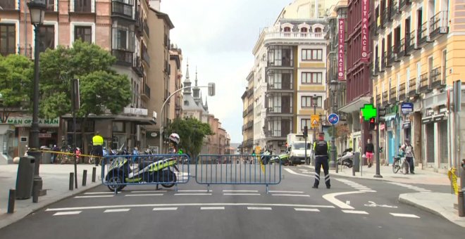 La peatonalización de la Calle Mayor de Madrid se hace efectiva