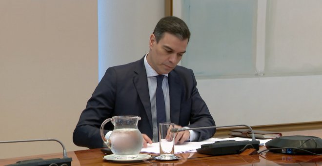 Sánchez, en videoconferencia con los presidentes autonómicos