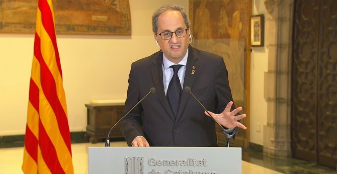 Torra dice a Sánchez que es momento endeudarse para rescatar la economía