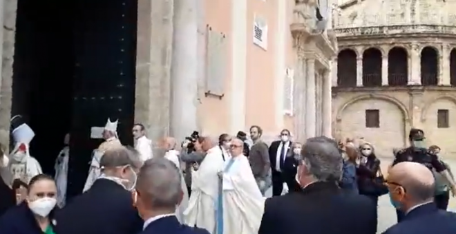 El cardenal Cañizares ignora el estado de alarma y abre la basílica de València pese a la covid-19