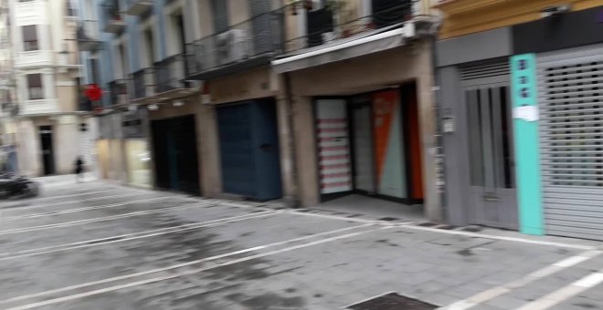 Abren las primeras terrazas en Pamplona con el paso a la fase 1