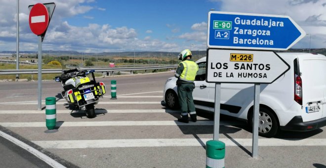 La Guardia Civil intensificará la vigilancia entre Guadalajara y Madrid este fin de semana