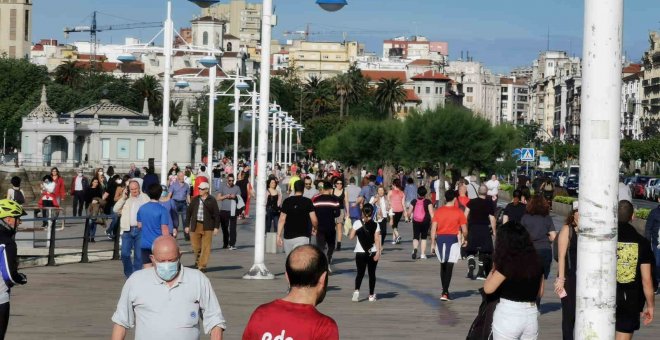 Cantabria no permite a grupos de menos de 10 personas transitar por la calle sin destino fijo en la fase 1