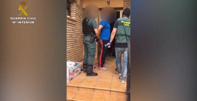 Dos detenidos en Castejón por un delito de tráfico de drogas