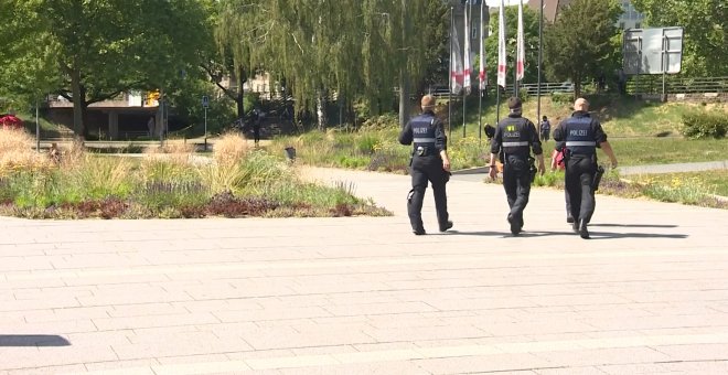 La Policía alemana abate a un hombre con actitud agresiva que iba armado con un cuchillo