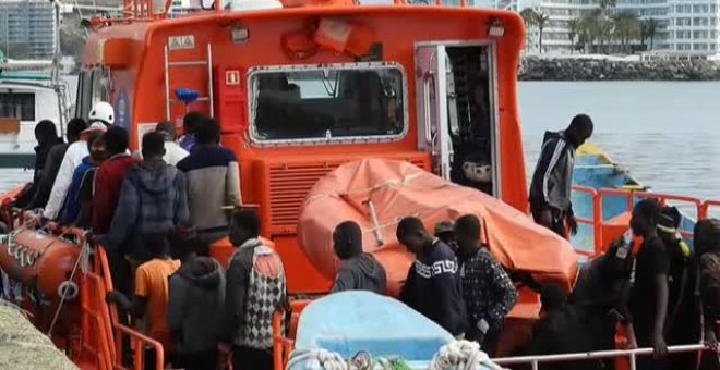 Llega a Gran Canaria una patera con 49 inmigrantes a bordo