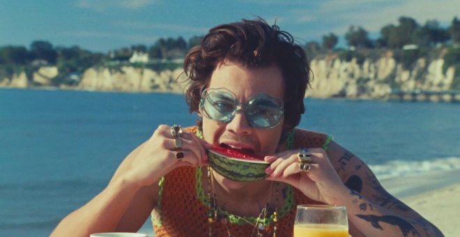 Harry Styles nos transporta a la playa con 'Watermelon sugar'