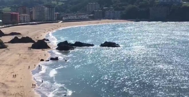 Vizcaínos se acercan a las playas al permitirse la movilidad entre municipios