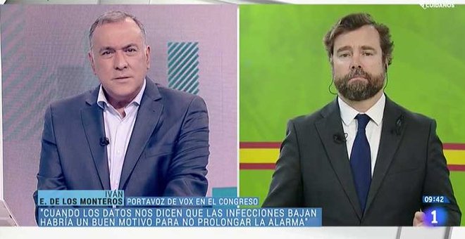 Xabier Fortes pone en su sitio a Espinosa de los Monteros: "También nosotros pagamos a los políticos para que hagan política en mayúsculas"