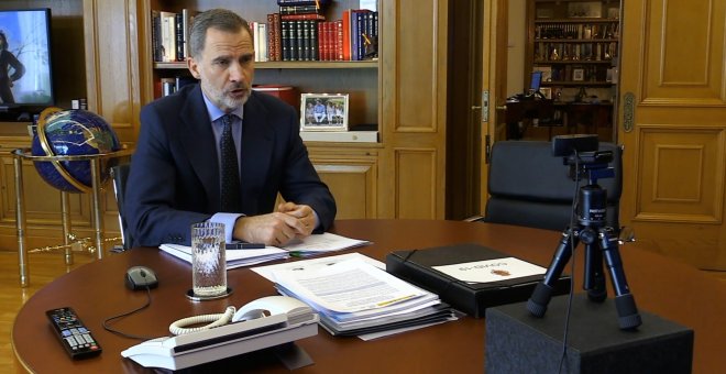 El Rey se reúne con el Instituto de Ingeniería de España