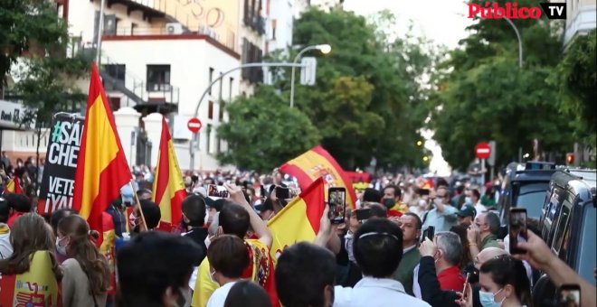 El apoyo de Vox a las caceroladas contra Sánchez