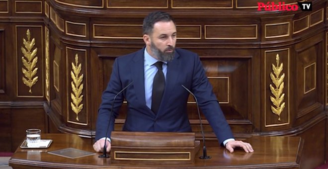 Santiago Abascal manda un recuerdo para Anguita con inquina