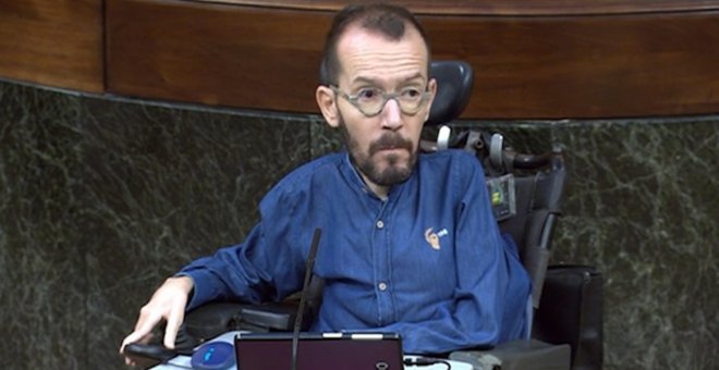 Echenique critica duramente a Ayuso por su gestión de la Comunidad de Madrid