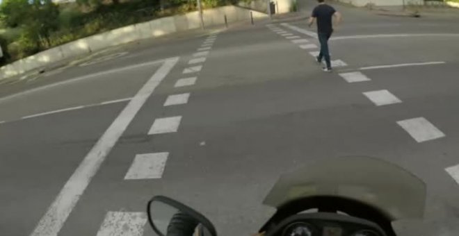 Invasión ciclista en la única gran zona verde abierta en Madrid