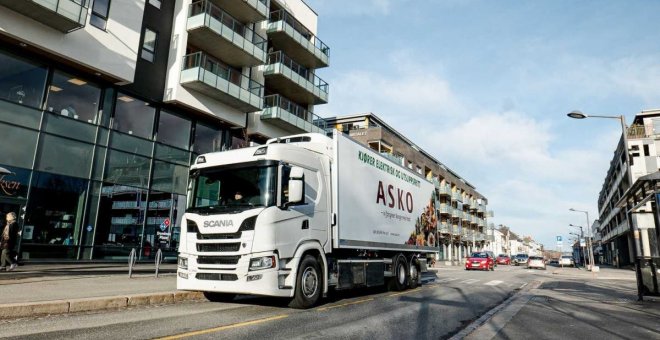 La empresa noruega ASKO compra 75 camiones eléctricos de Scania