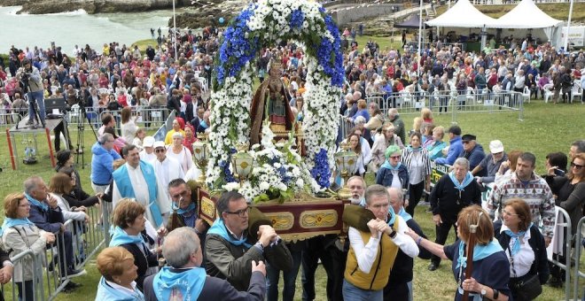 La Virgen del Mar no tendrá procesión y la misa será retransmitida