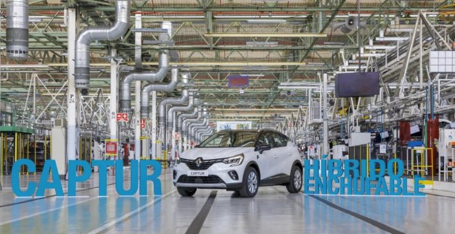 El Renault Captur híbrido enchufable ya ha comenzado a fabricarse en Valladolid