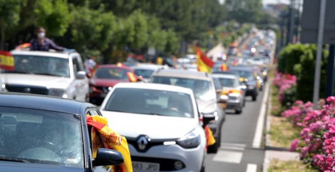 Concentración de Vox contra el Gobierno en Ciudad Real