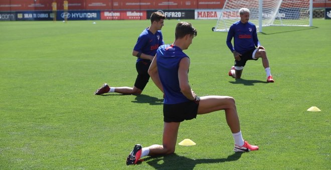 El Atlético de Madrid sigue preparándose para la vuelta de LaLiga Santander