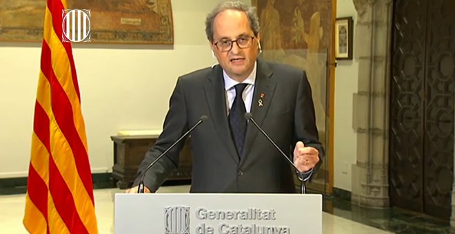 Torra urgirá a Sánchez este domingo a cumplir 40 medidas sobre Catalunya