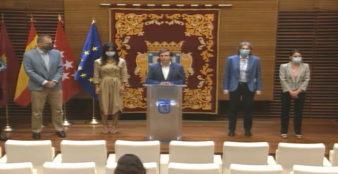 Los cinco grupos del Ayuntamiento se unen por el "Madrid del futuro"