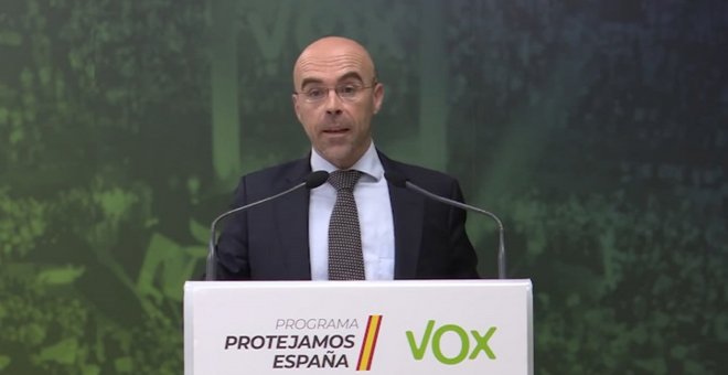 Vox condena y se desvincula de agresiones a la prensa en su marcha