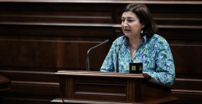 María José Guerra, consejera de Educación del Gobierno de Canarias, presenta su dimisión del cargo