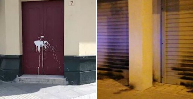 El PSOE denuncia dos ataques contra sus sedes de Barcelona y Cádiz