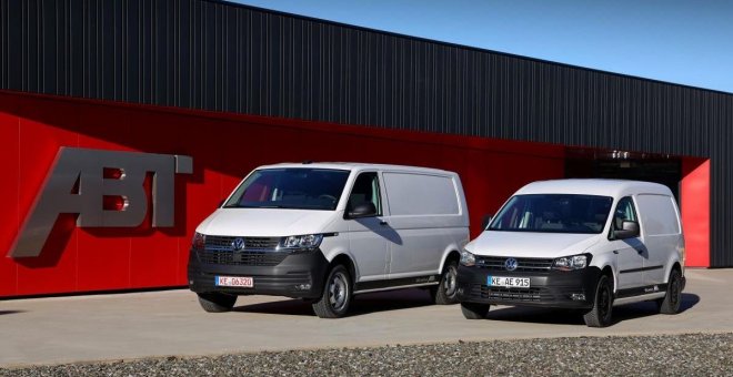 Volkswagen e-Caddy y e-Transporter ABT: dos nuevas furgonetas eléctricas para el mercado español