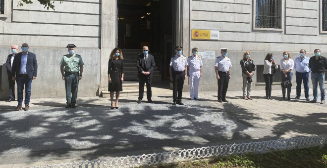 Cantabria guarda un minuto de silencio por las víctimas de la COVID-19