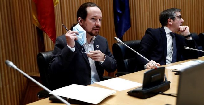 Iglesias, a Vox: "Creo que a ustedes les gustaría dar un golpe de Estado, pero que no se atreven"