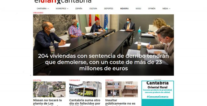 Eldiariocantabria.es, entre las 550 editoriales de Europa, Oriente Medio y África que reciben una ayuda de Google