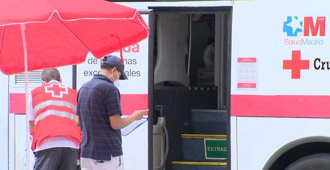 Cruz Roja y Comunidad de Madrid reciben donantes de sangre en Xanadú