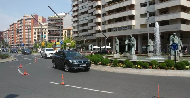 Manifestación en Logroño de la Plataforma por la Libertad de Enseñanza en La Rioja