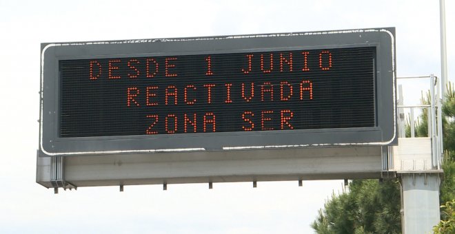 Servicio de Estacionamiento Regulado, activo en Madrid desde el lunes