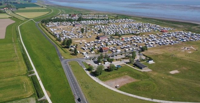 Camping en Hooksiel (Alemania) durante la pandemia de coronavirus