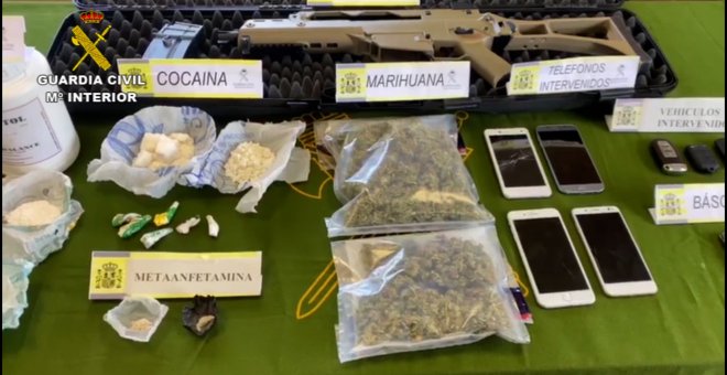Guardia Civil desarticula en Pozoblanco un grupo delictivo dedicado al tráfico de drogas