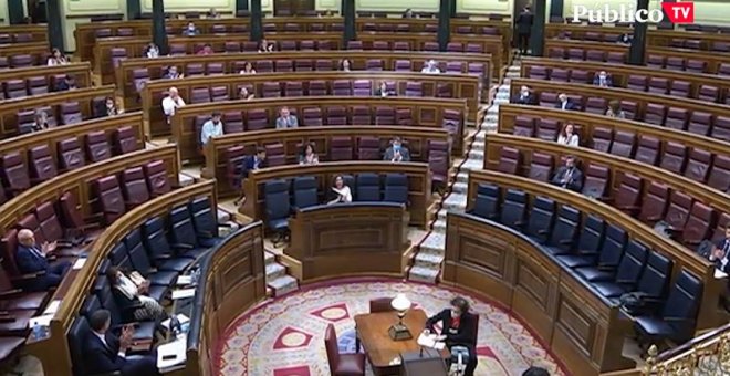 Aplausos más que merecidos para las trabajadoras del Congreso de los Diputados