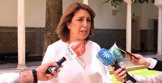 Susana Díaz urge tras el fallo de la Manada cambios legales