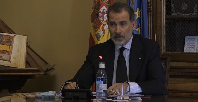 El Rey asegura que "será necesaria una contribución extraordinaria"