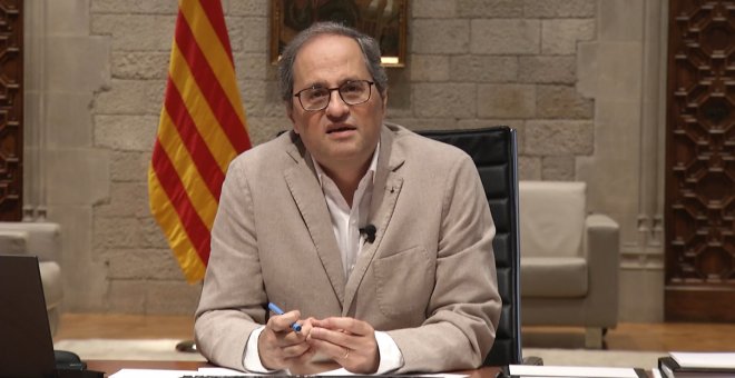 Torra hará "responsable" al Gobierno de "asfixiar a Cataluña" si no rectifica